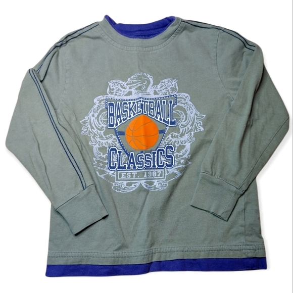 💥Bundle Only💥 ARIZONA Green Sporty Basketball Long Sleeve Shirt - Picture 1 of 2